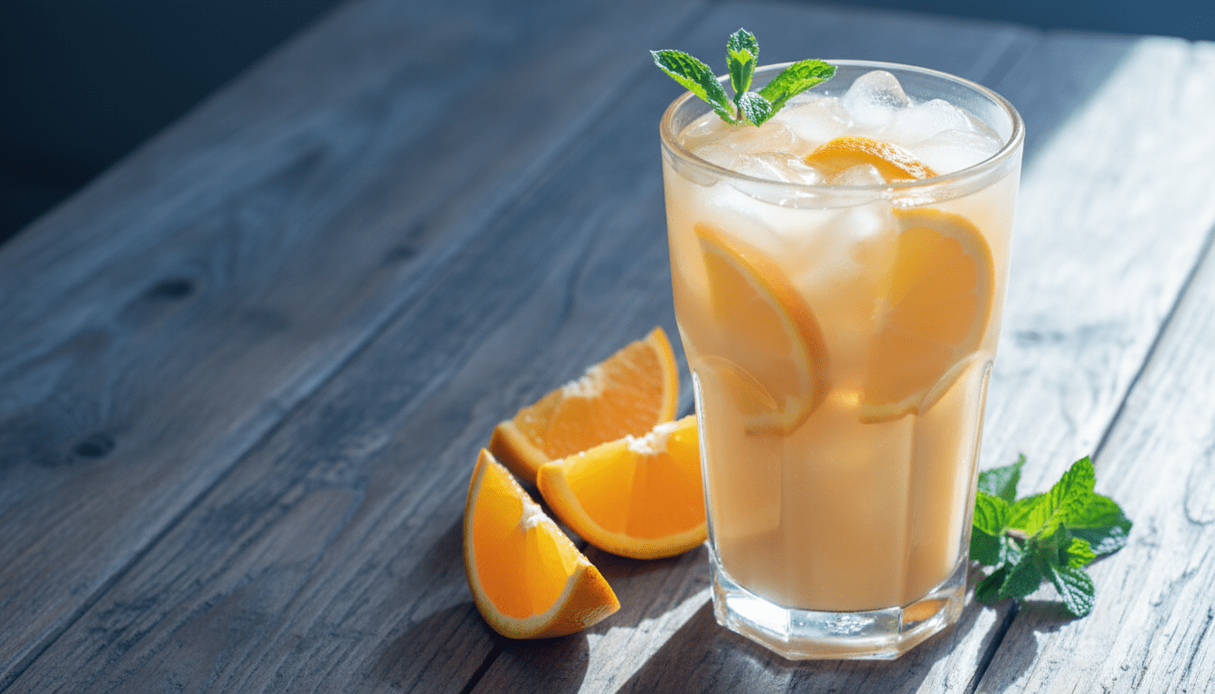 Cremosa agua de naranja